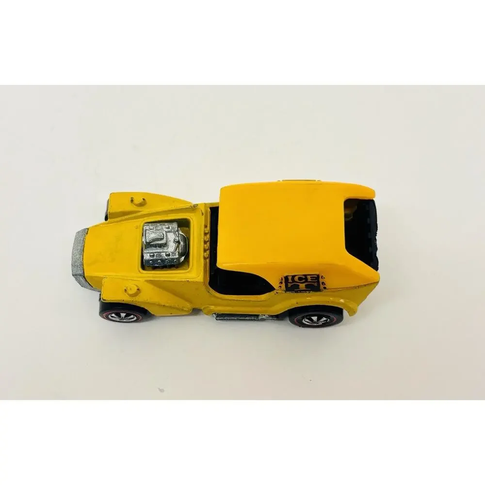 Hot Wheels Redline Ice-T Yellow Enamel Hong Kong Black Interior